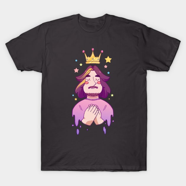 Grump Prince T-Shirt by gorillaprutt